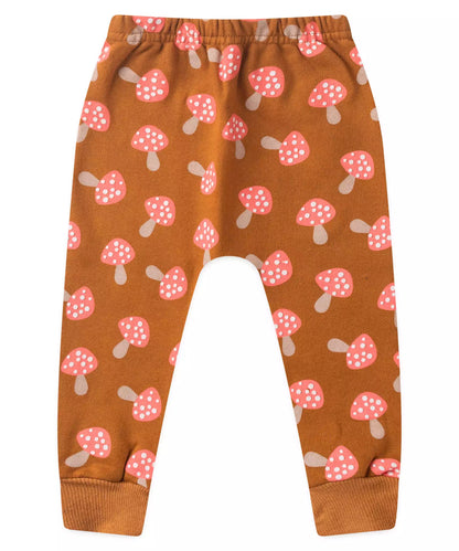 Conjunto de Inverno para Bebê Menina Porco Espinho Marrom