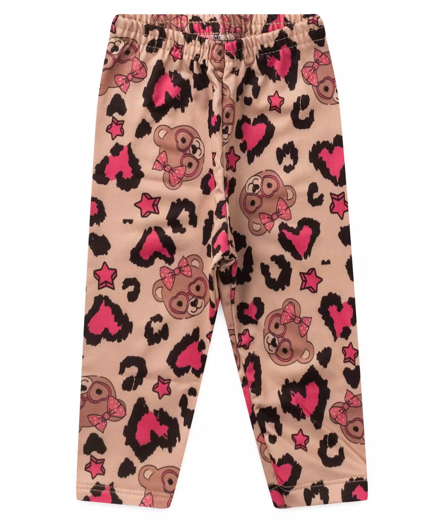 Conjunto de Inverno para Bebê Menina Ursinho Pink