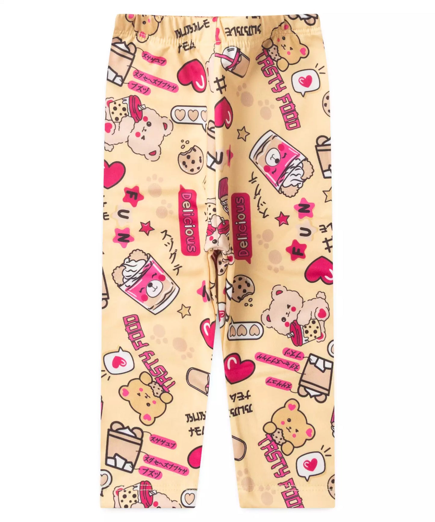 Conjunto de Inverno para Bebê Menina no Ursinho em Pink
