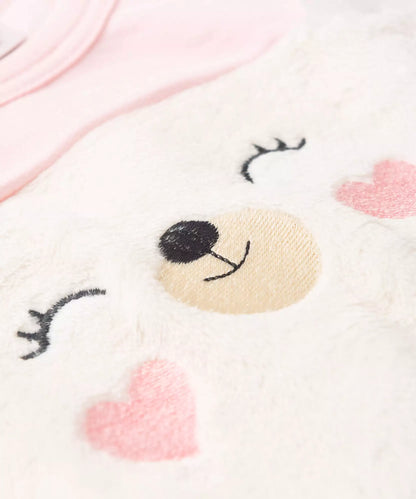 Conjunto de Inverno para Bebê Menina Urso Fofo Rosa