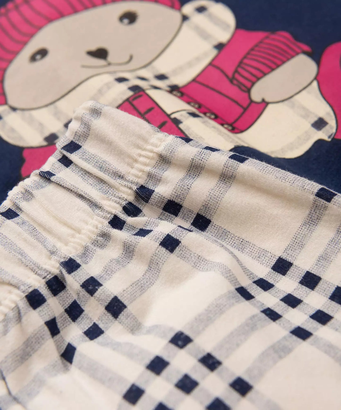 Conjunto de Inverno para Bebê Menina Urso Marinho