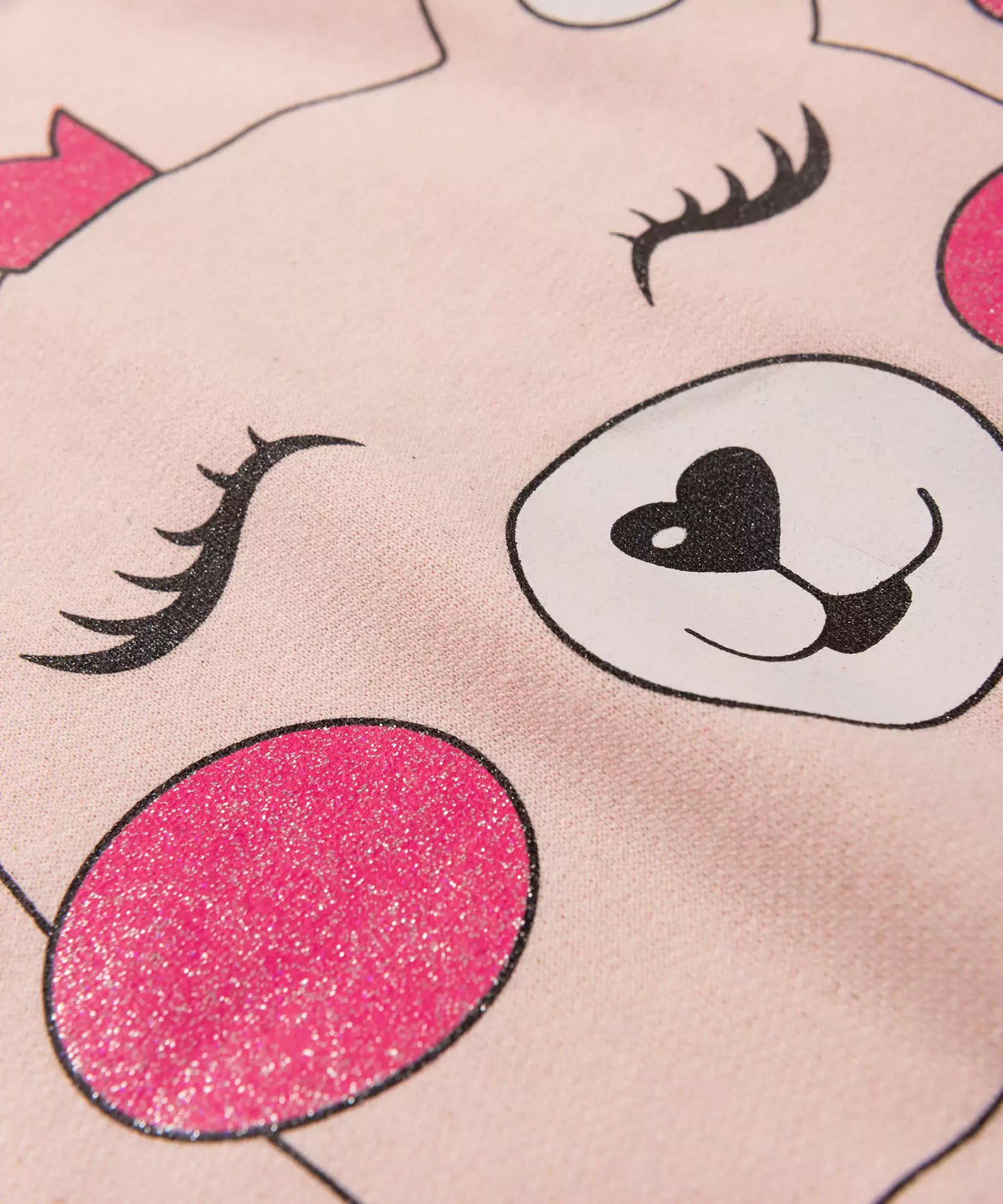 Conjunto de Inverno para Bebê Menina Urso Peluciado Rosa