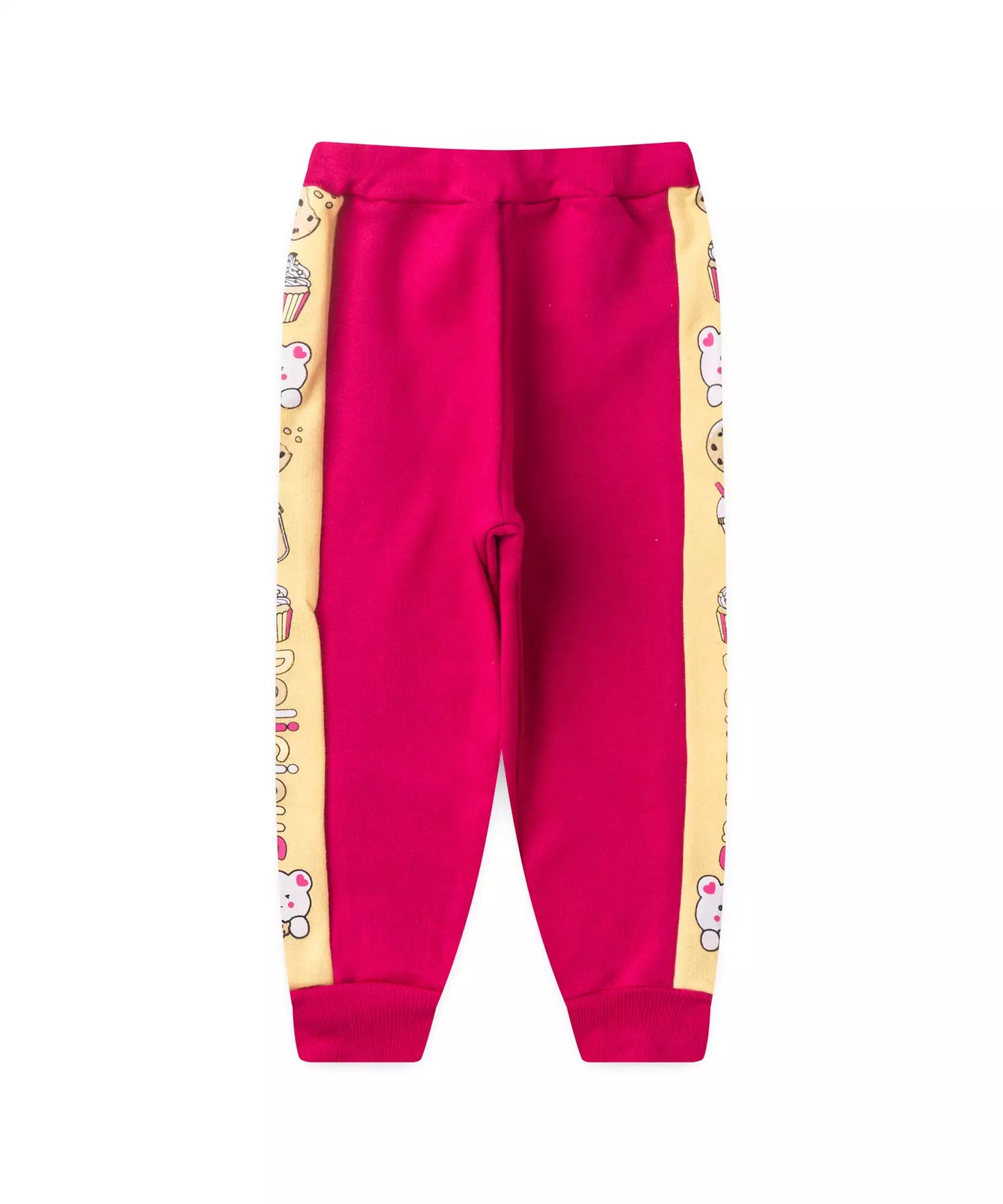 Conjunto de Inverno para Bebê Menina Urso em Pink