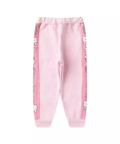 Conjunto de Inverno para Bebê Menina Urso em Rosa