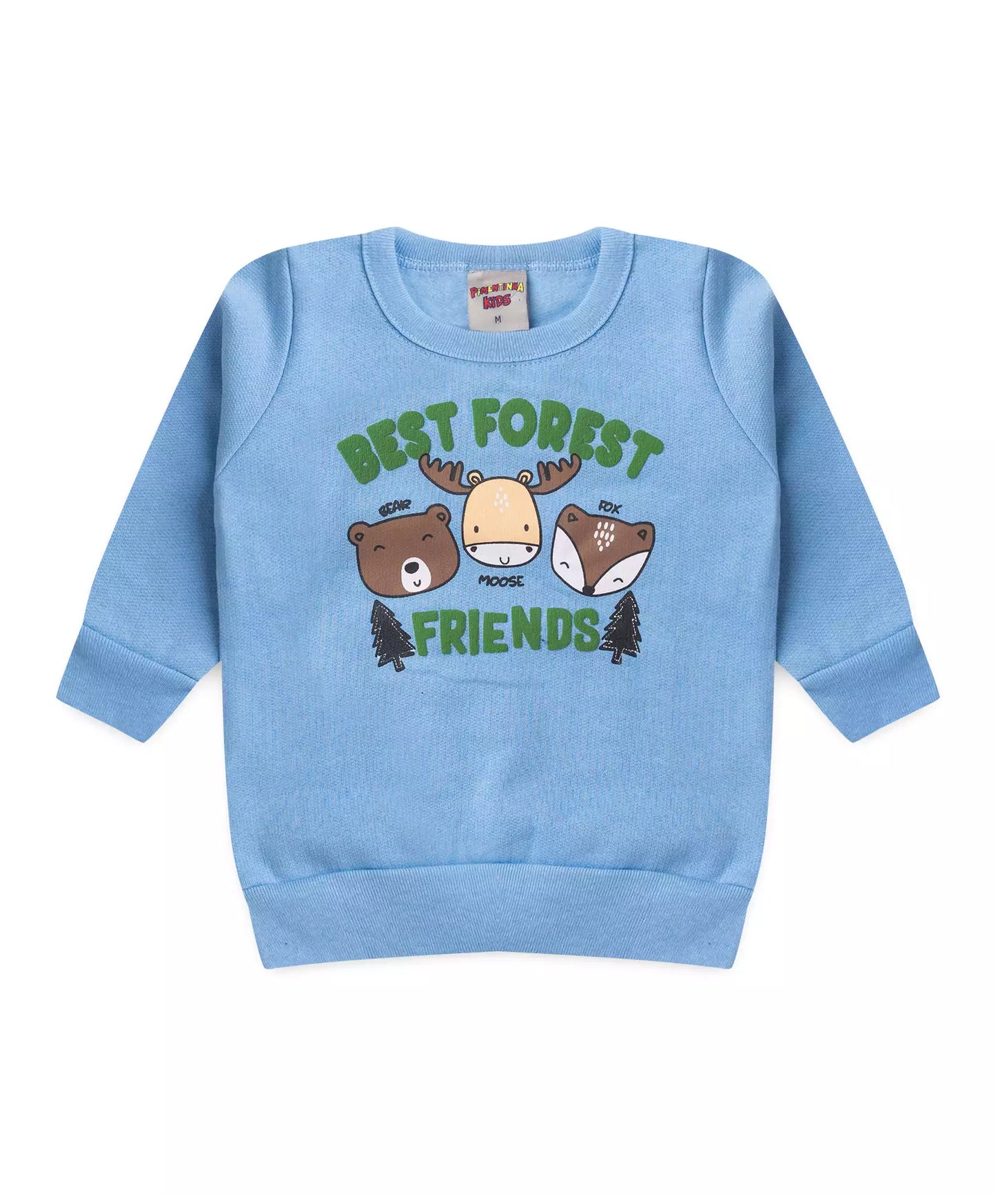 Conjunto de Inverno para Bebê Menino Alce Azul
