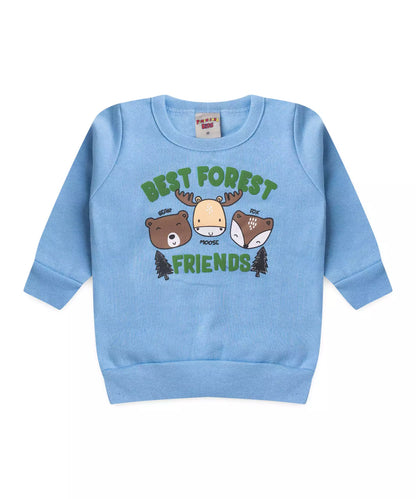 Conjunto de Inverno para Bebê Menino Alce Azul