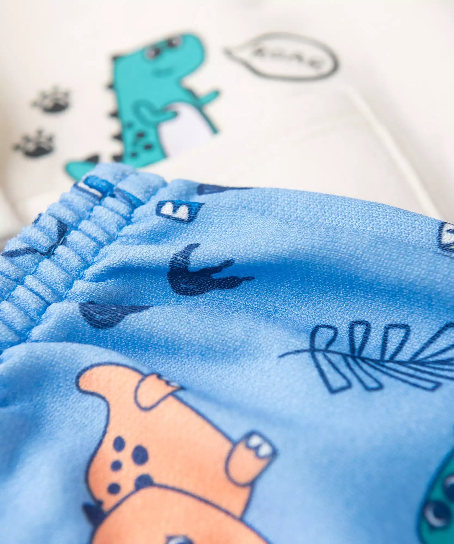 Conjunto de Inverno para Bebê Menino Dino Marfim