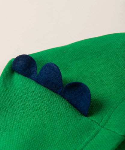 Conjunto de Inverno para Bebê Menino Dinossauro Verde