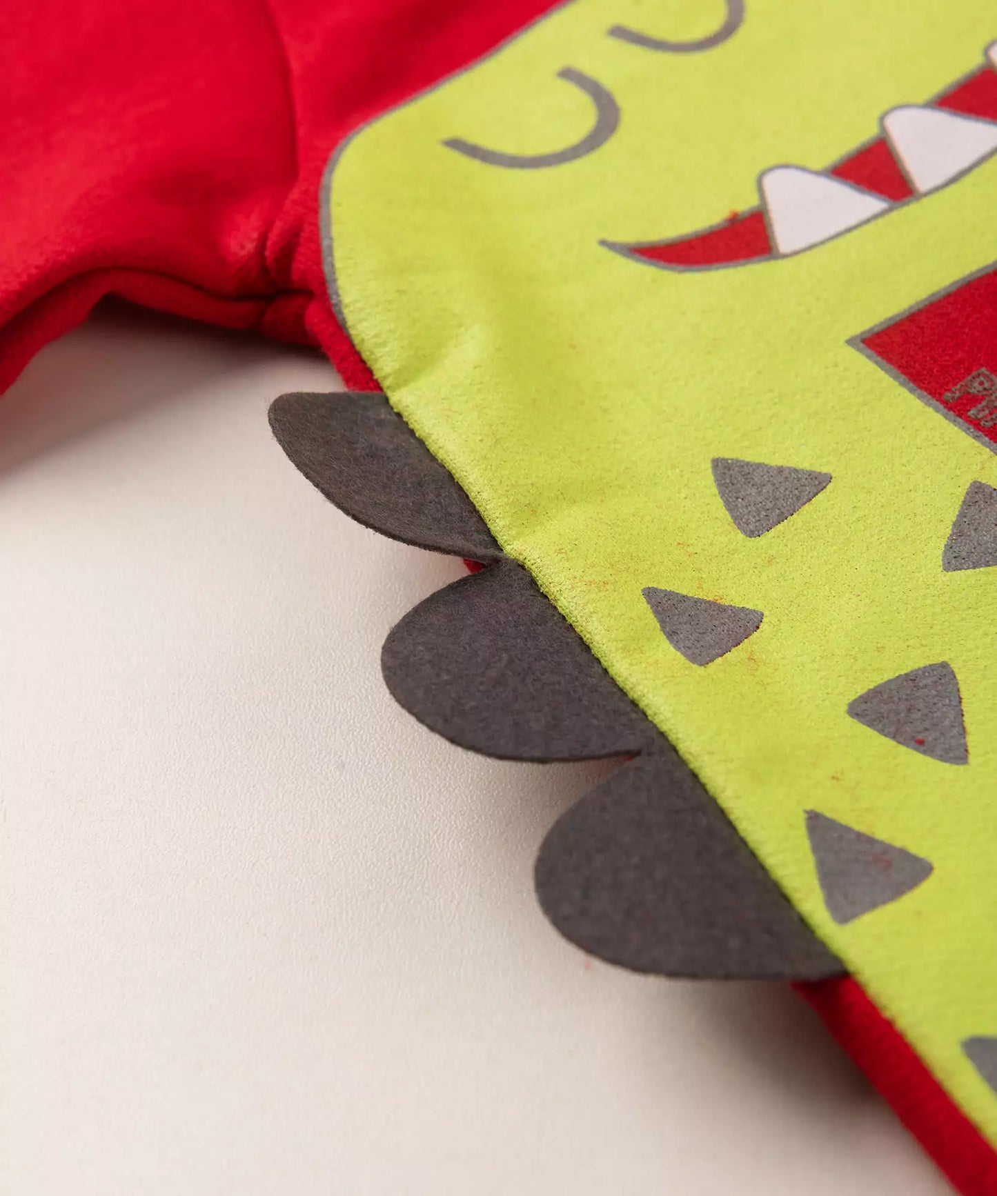 Conjunto de Inverno para Bebê Menino Dinossauro Vermelho