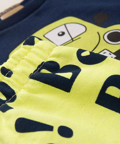 Conjunto de Inverno para Bebê Menino Fusca Marinho