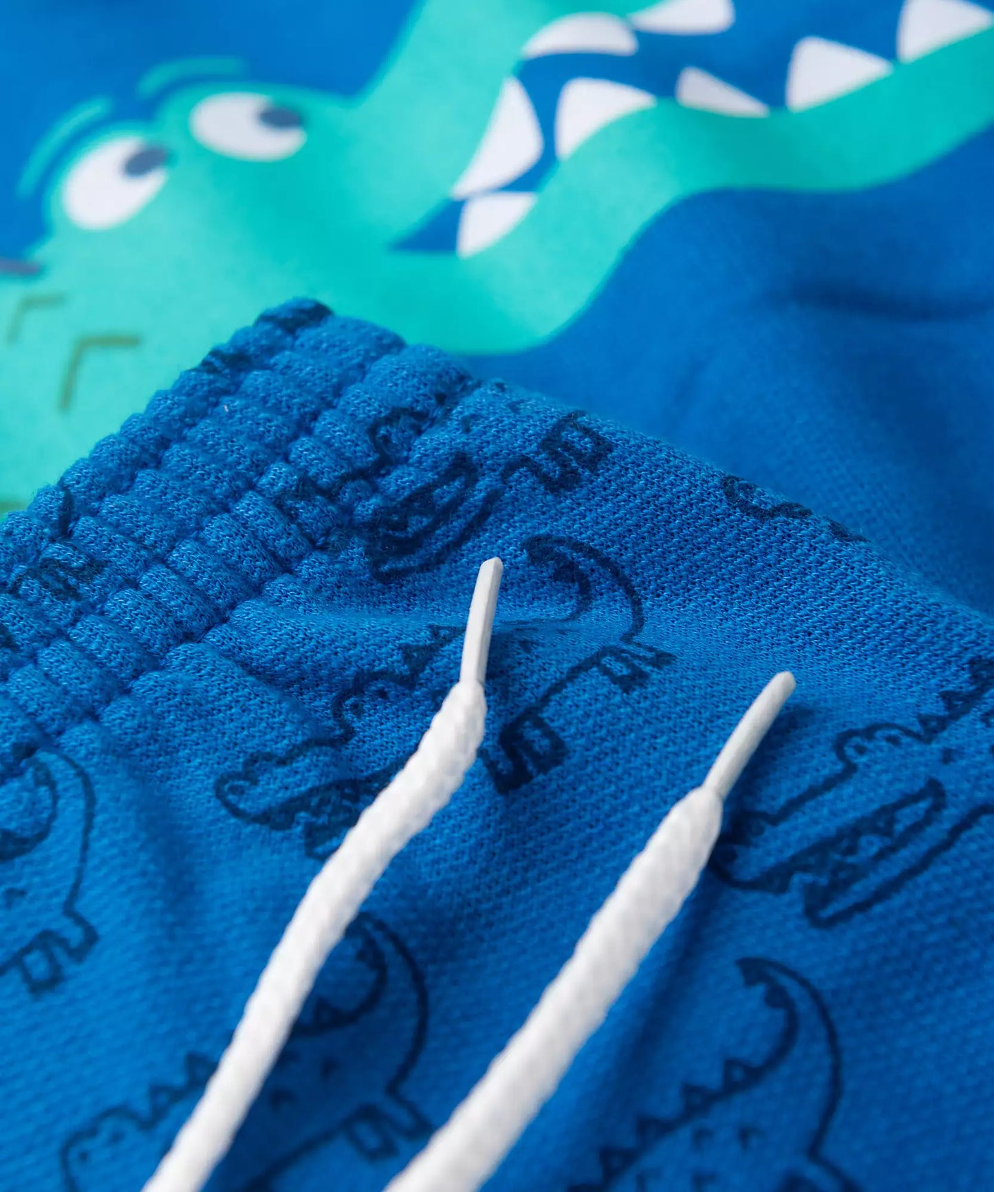 Conjunto de Inverno para Bebê Menino Jacarezinho Azul