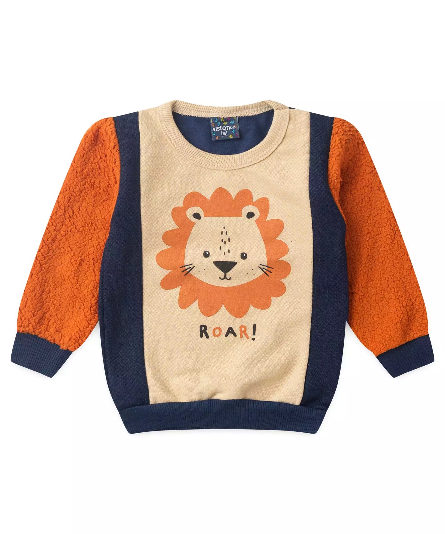 Conjunto de Inverno para Bebê Menino Leãozinho Bege
