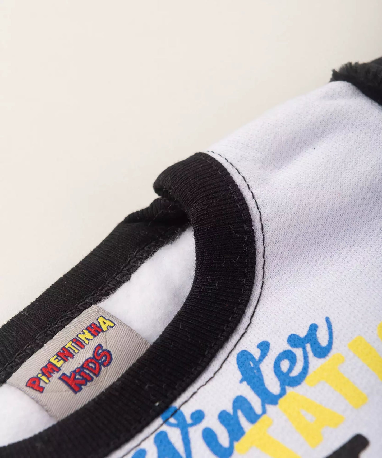 Conjunto de Inverno para Bebê Menino Pinguim Branco