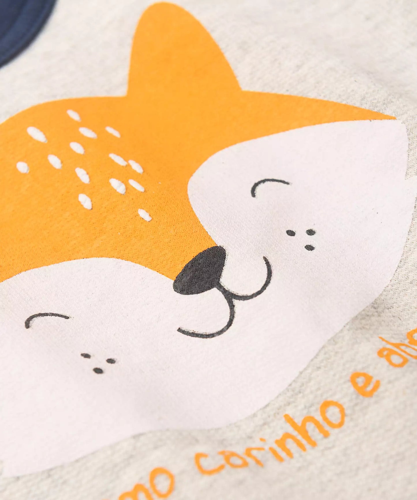 Conjunto de Inverno para Bebê Menino Raposa Marinho