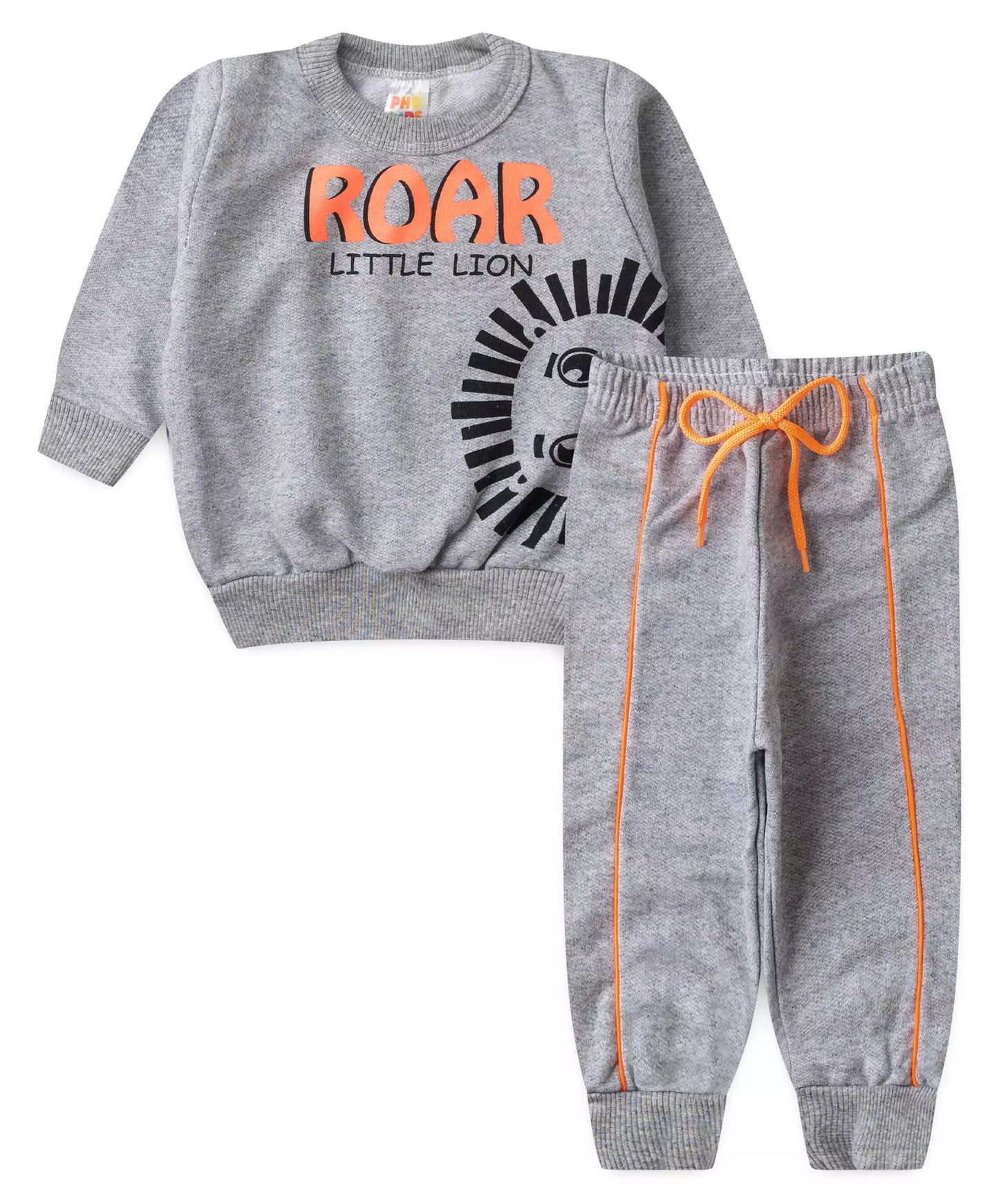 Conjunto de Inverno para Bebê Menino Roar Mescla