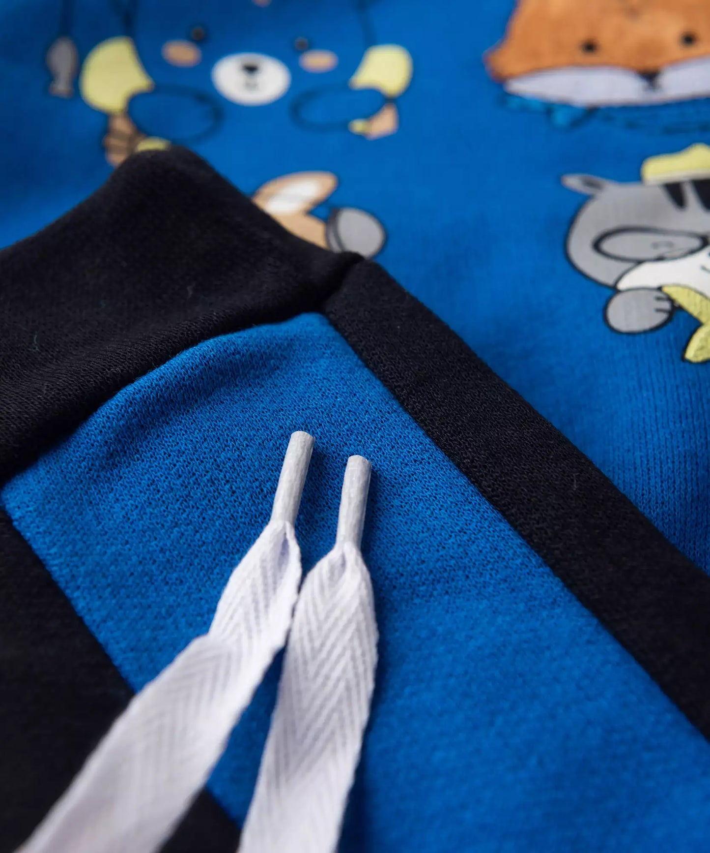 Conjunto de Inverno para Bebê Menino Safari em Azul