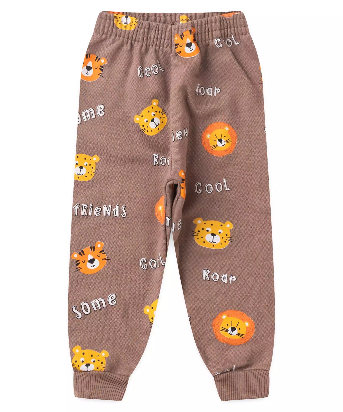 Conjunto de Inverno para Bebê Menino Safari Marfim
