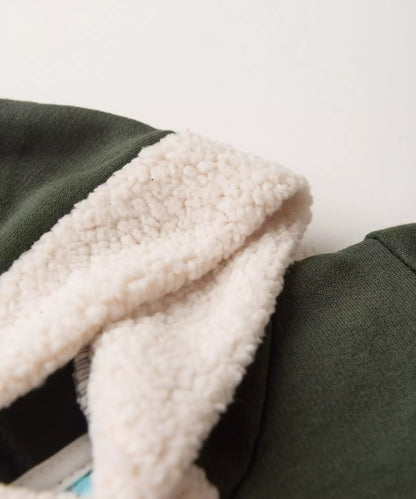 Conjunto de Inverno para Bebê Menino Safari em Verde