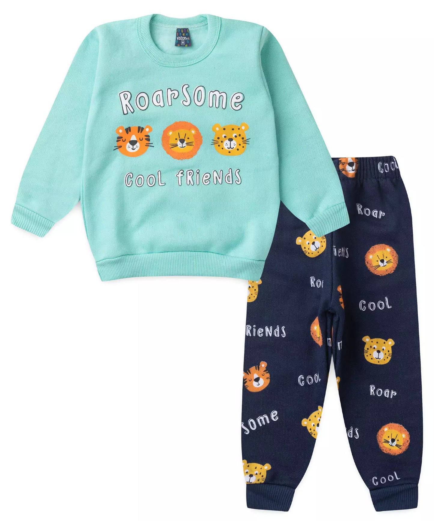 Conjunto de inverno para Bebê Menino Safari Verde