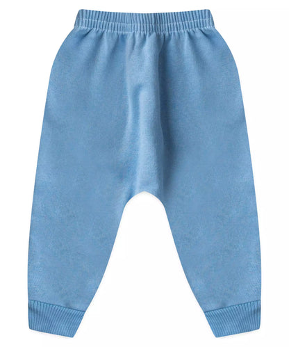 Conjunto de Inverno para Bebê Menino Tigre Divertido Azul