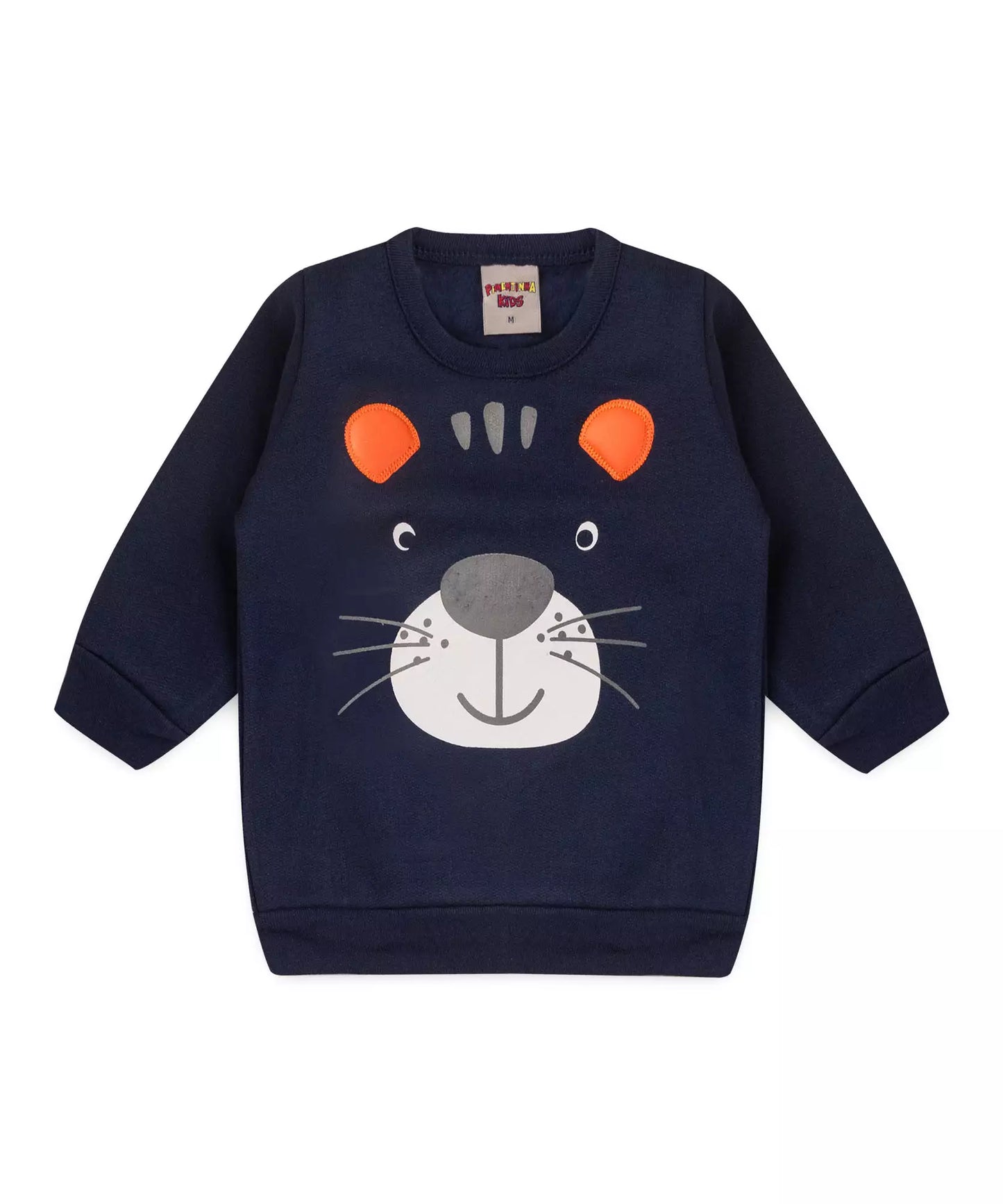 Conjunto de Inverno para Bebê Menino Tigrinho Marinho