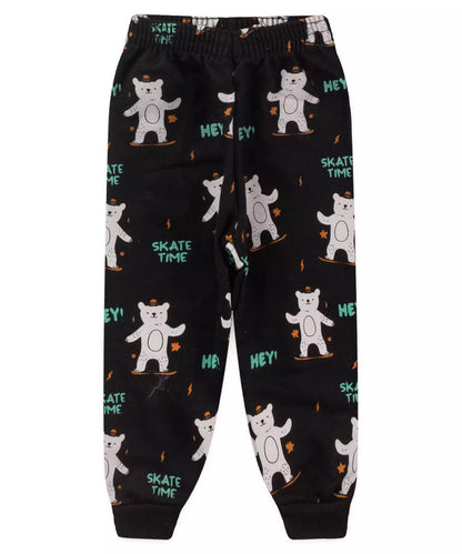 Conjunto de Inverno para Bebê Menino em Urso Verde