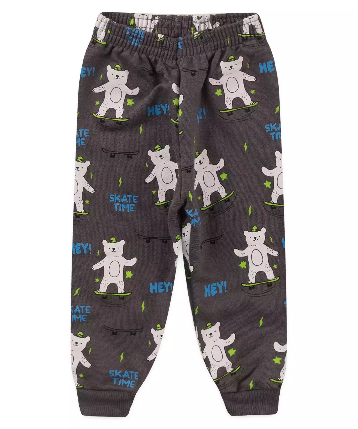 Conjunto de Inverno para Bebê Menino Urso Vermelho