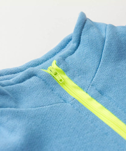 Conjunto de Inverno para Menina Básico Azul