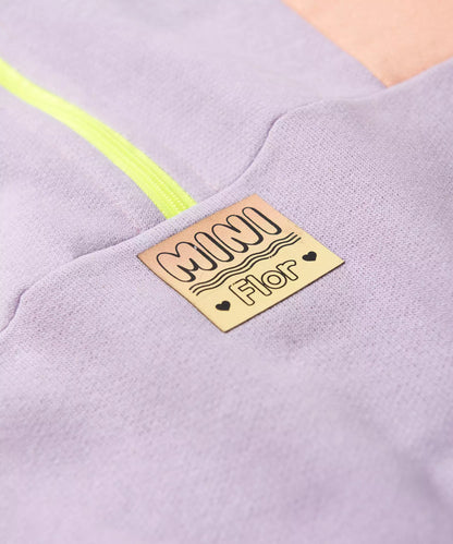 Conjunto de Inverno para Menina Básico Lilás