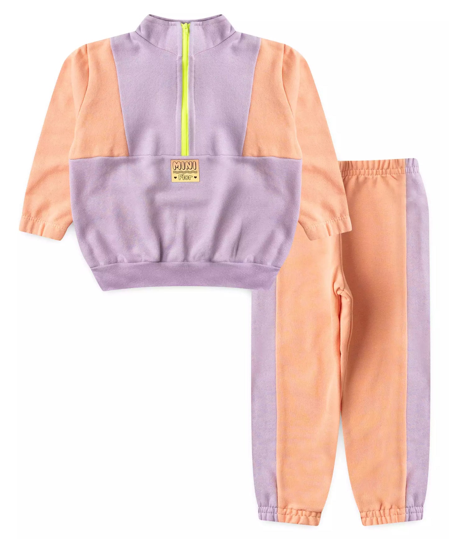 Conjunto de Inverno para Menina Básico Lilás