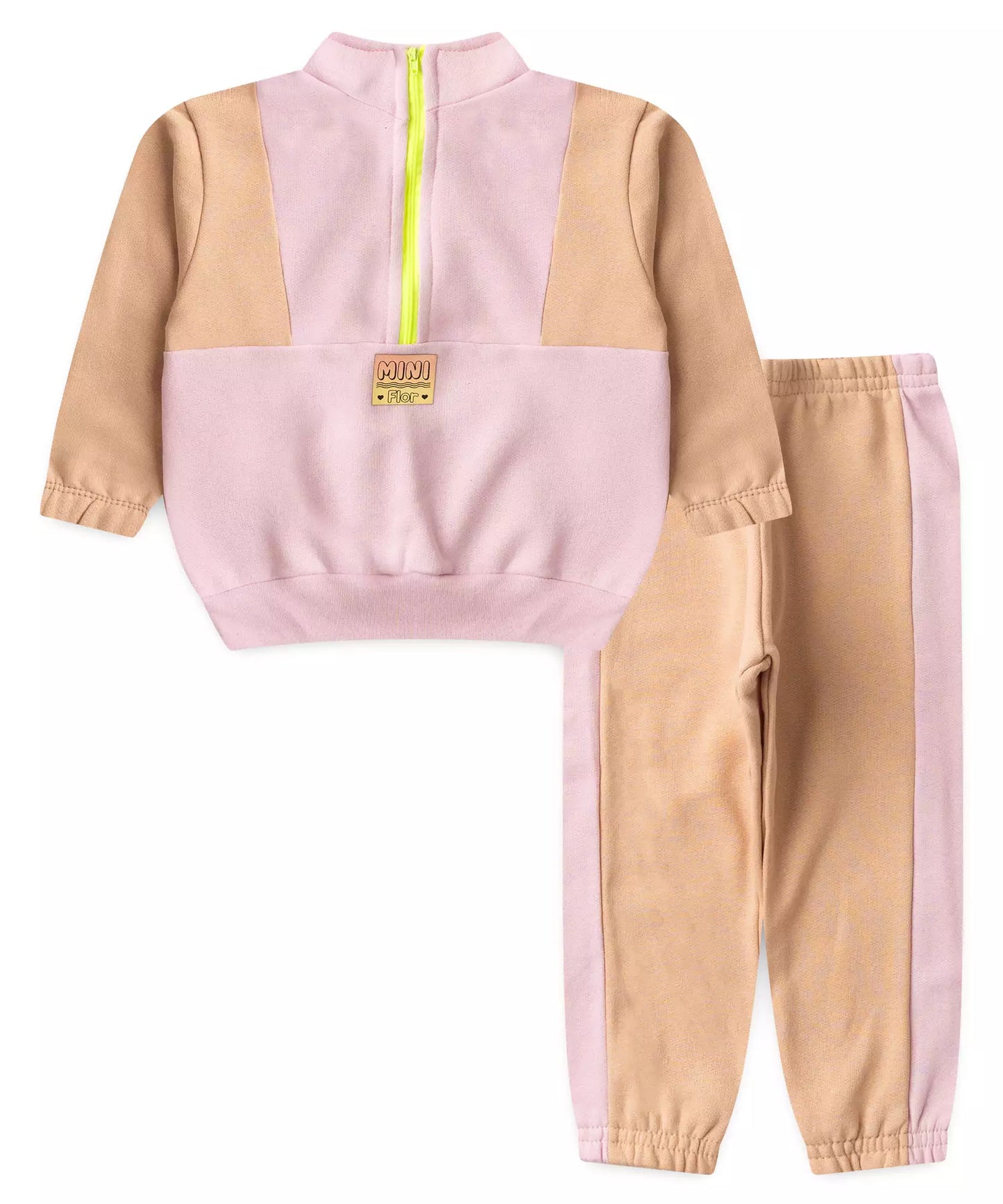 Conjunto de Inverno para Menina Básico Rosa