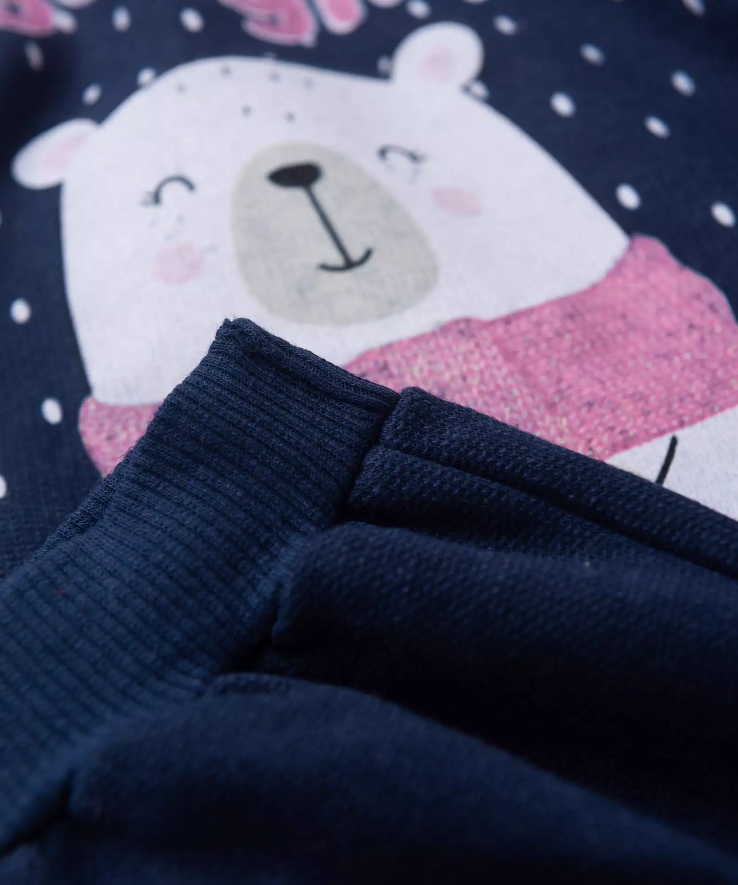 Conjunto de Inverno para Menina Bear Marinho