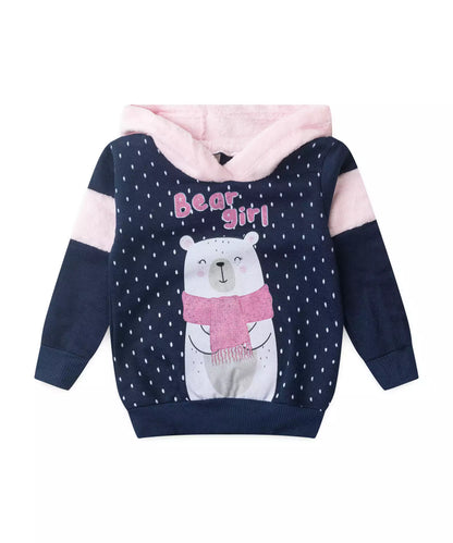 Conjunto de Inverno para Menina Bear Marinho