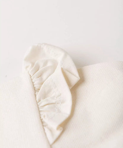 Conjunto de Inverno para Menina Cogumelo Marfim