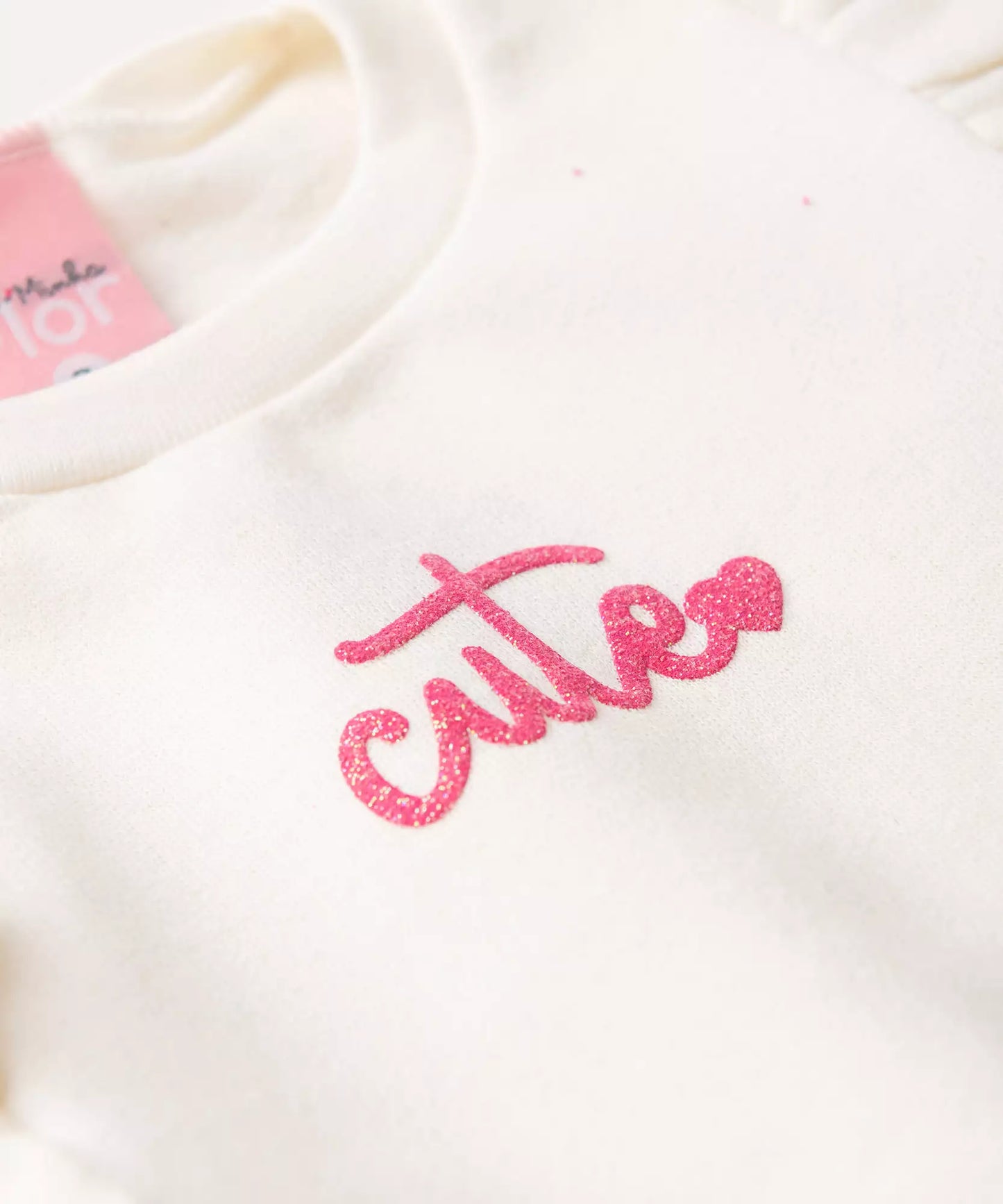 Conjunto de Inverno para Menina Cute Marfim