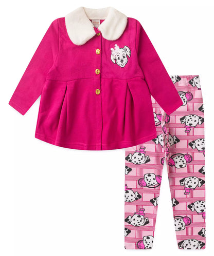 Conjunto de Inverno para Menina Dálmata Pink