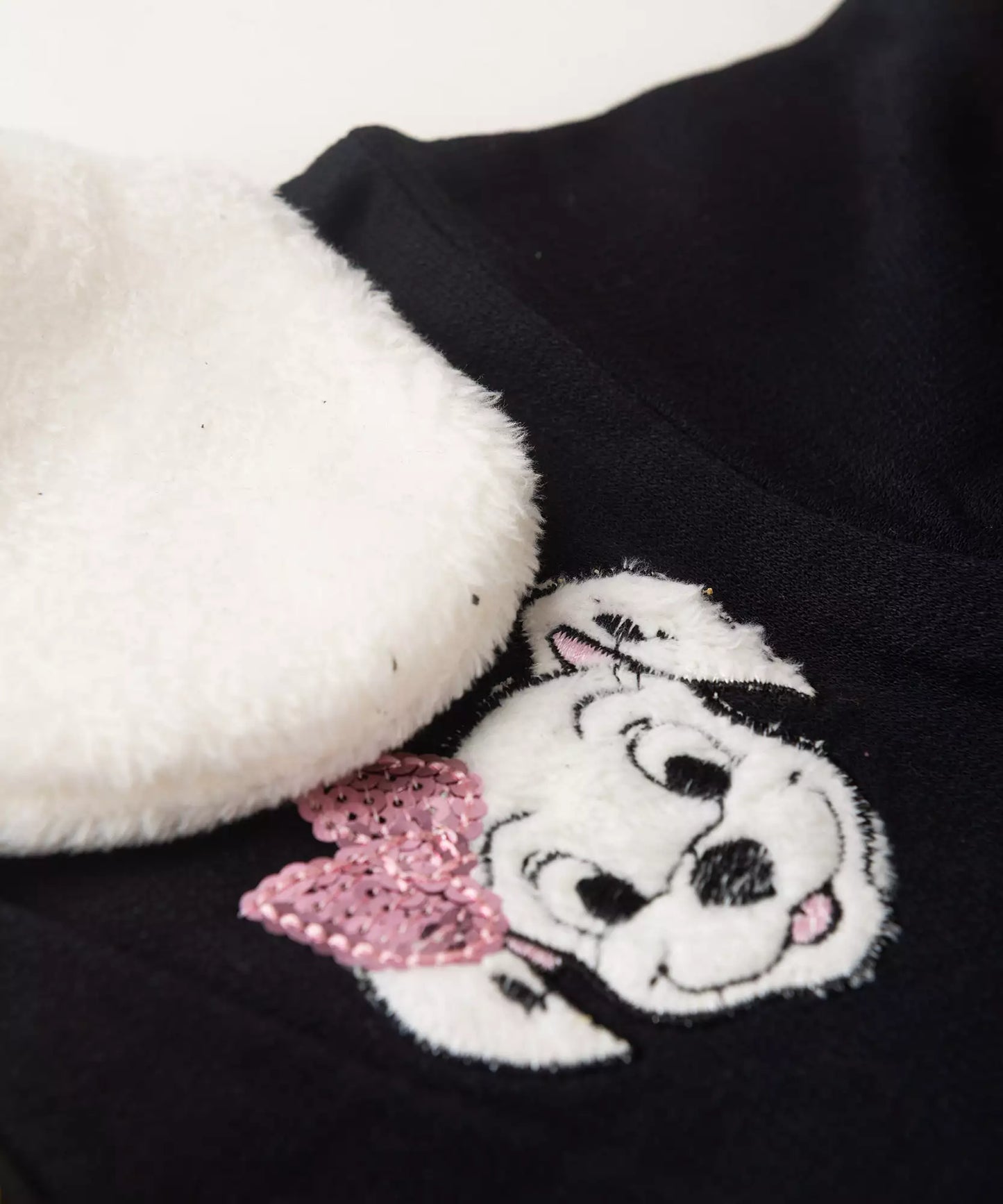 Conjunto de Inverno para Menina Dálmata Preto