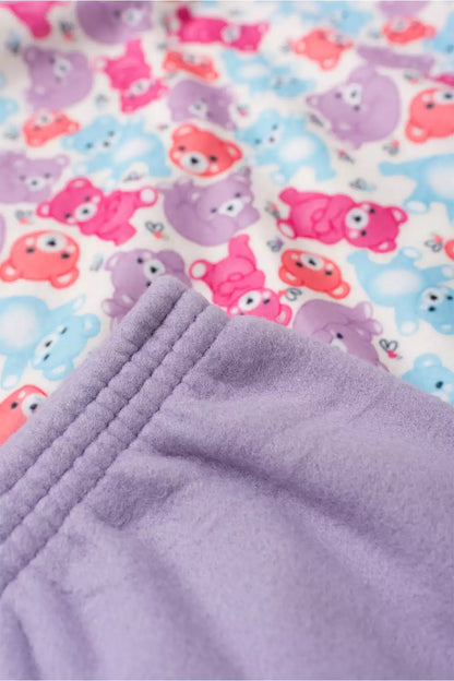 Conjunto de Inverno para Menina Doces Ursinhos Marfim
