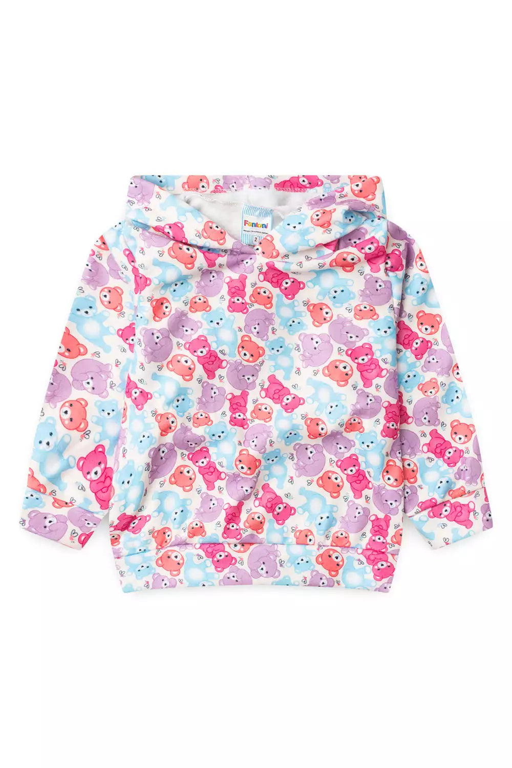 Conjunto de Inverno para Menina Doces Ursinhos Marfim