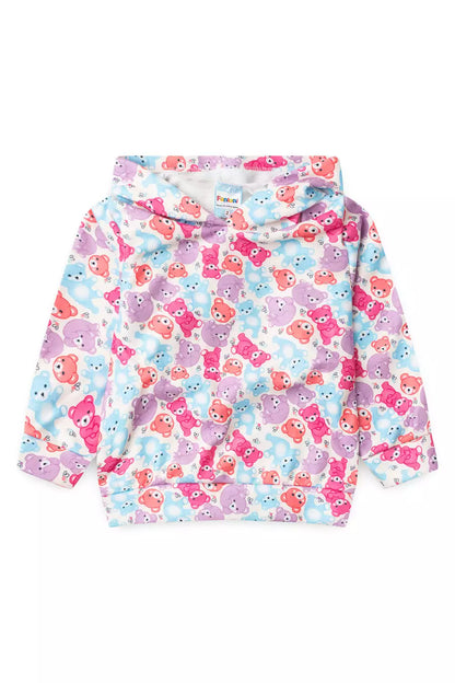 Conjunto de Inverno para Menina Doces Ursinhos Marfim