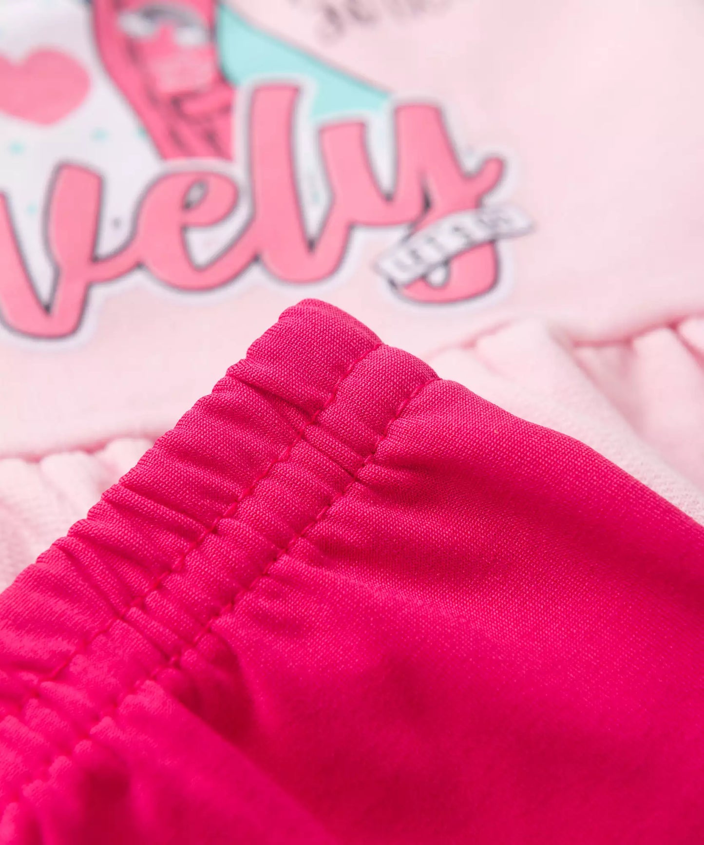 Conjunto de Inverno para Menina Gatinho no Rosa