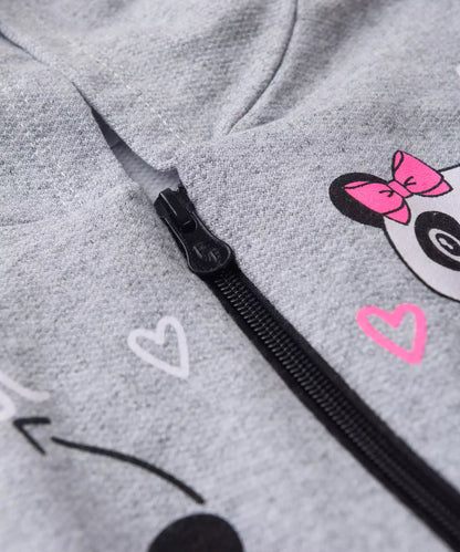 Conjunto de Inverno para Menina Pandinha Rosa