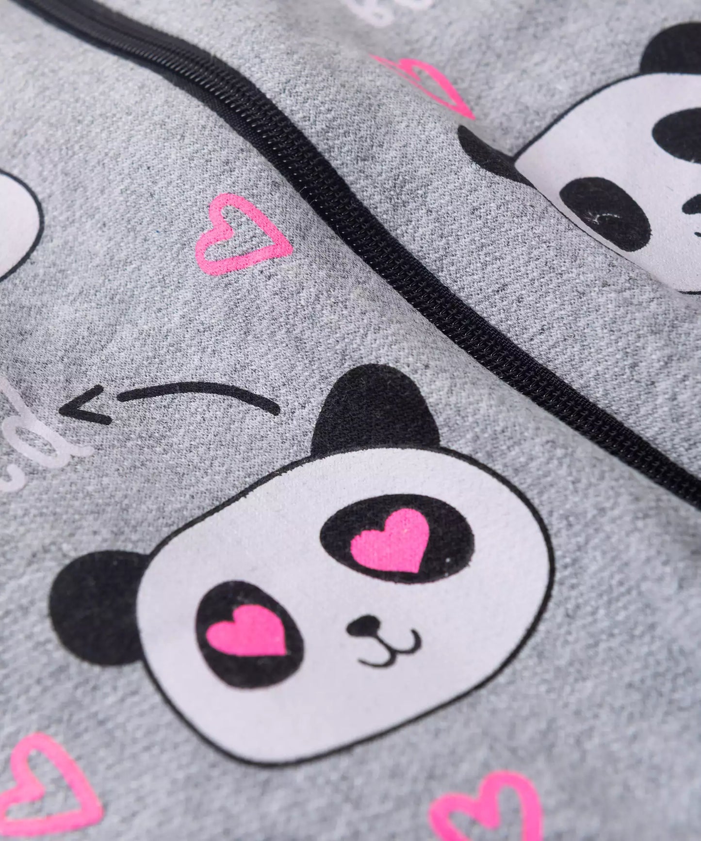 Conjunto de Inverno para Menina Pandinha Rosa