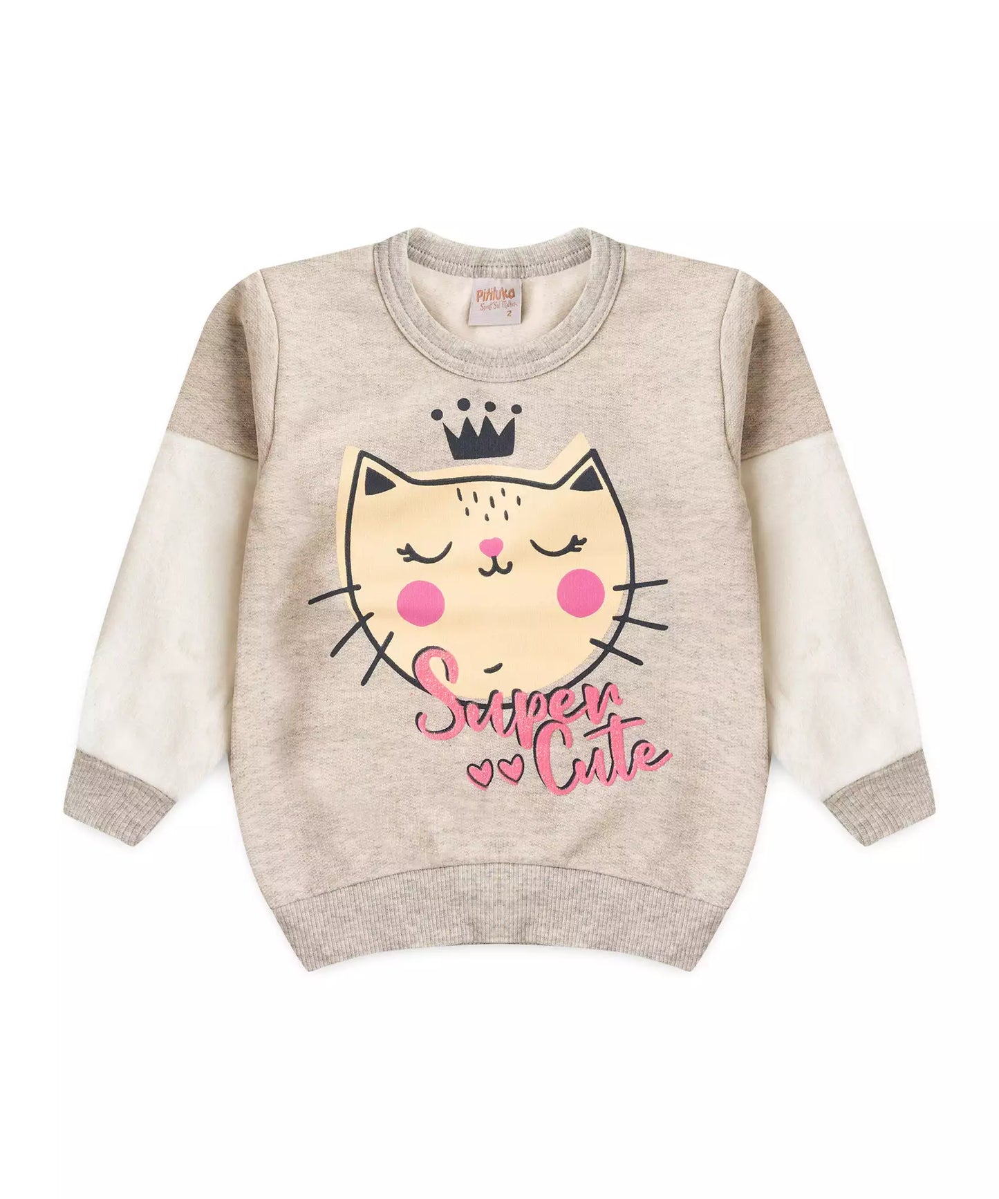 Conjunto de Inverno para Menina Super Cute Mescla
