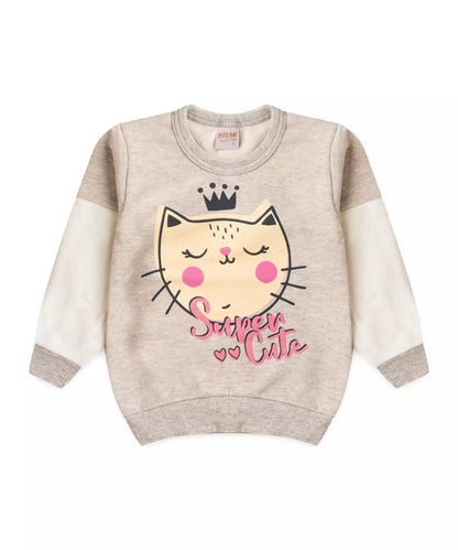 Conjunto de Inverno para Menina Super Cute Mescla