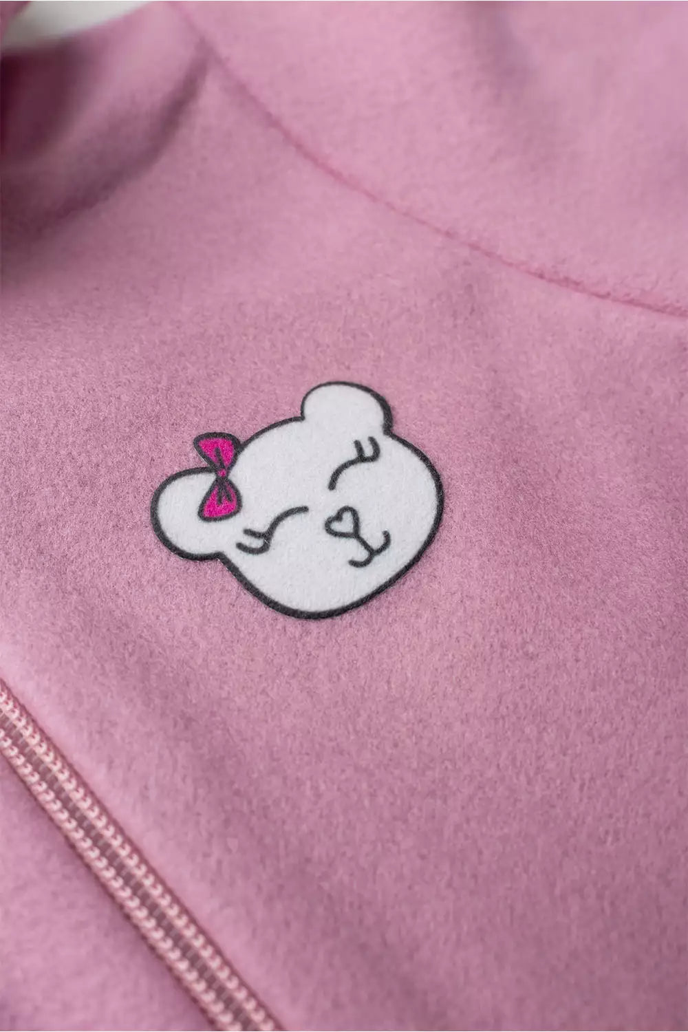 Conjunto de Inverno para Menina Ursinha Delicada Rosa
