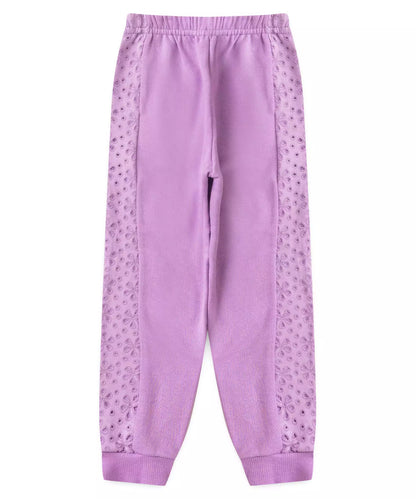 Conjunto de Inverno para Menina Ursinho Fofo Lilás