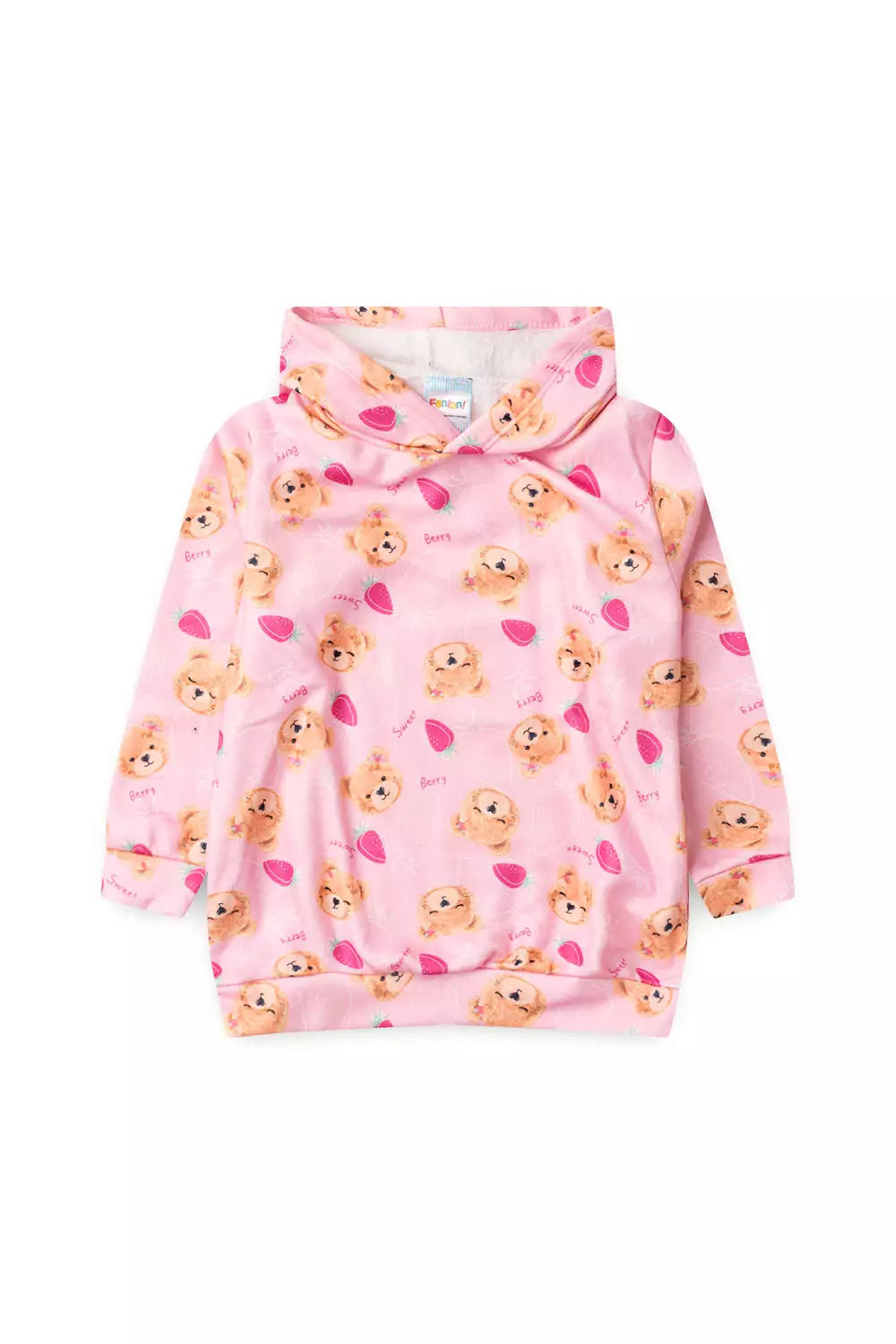 Conjunto de Inverno para Menina Ursinhos Encantados Rosa
