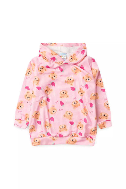 Conjunto de Inverno para Menina Ursinhos Encantados Rosa