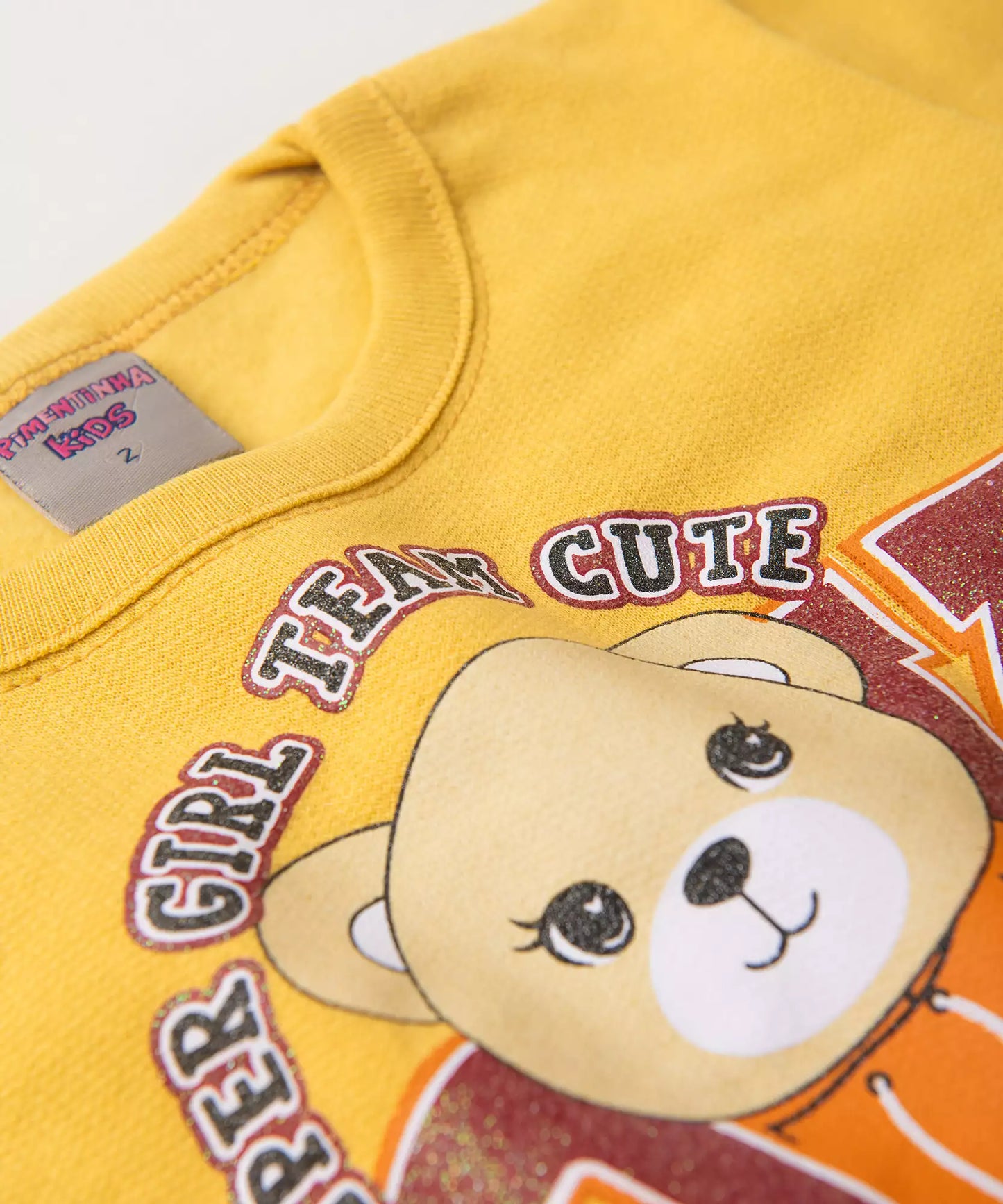 Conjunto de Inverno para Menina Urso Marrom